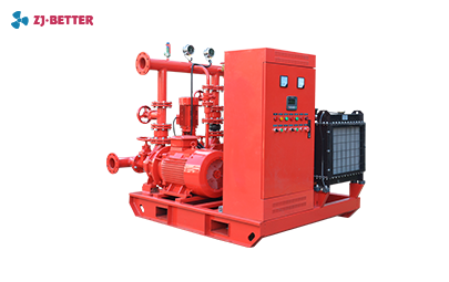 EDJ Fire Pump System Electric Diesel Jockey Pump